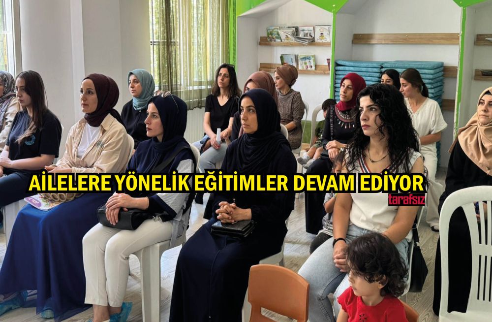 Ailelere Yönelik Eğitimler Devam Ediyor