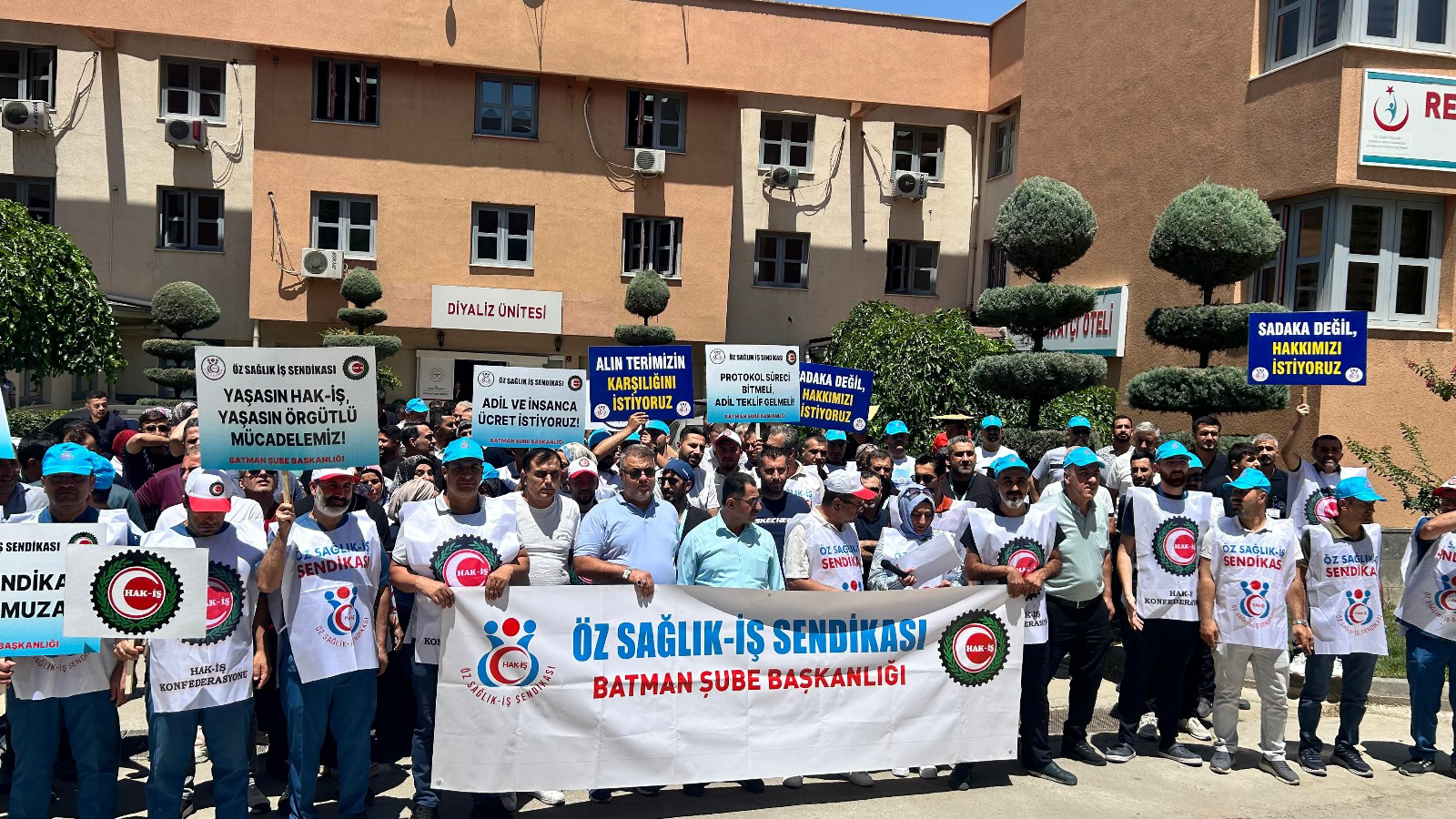 Sağlık Emekçilerinden Tepki:  “Adalet ve Onurlu Yaşam İstiyoruz”