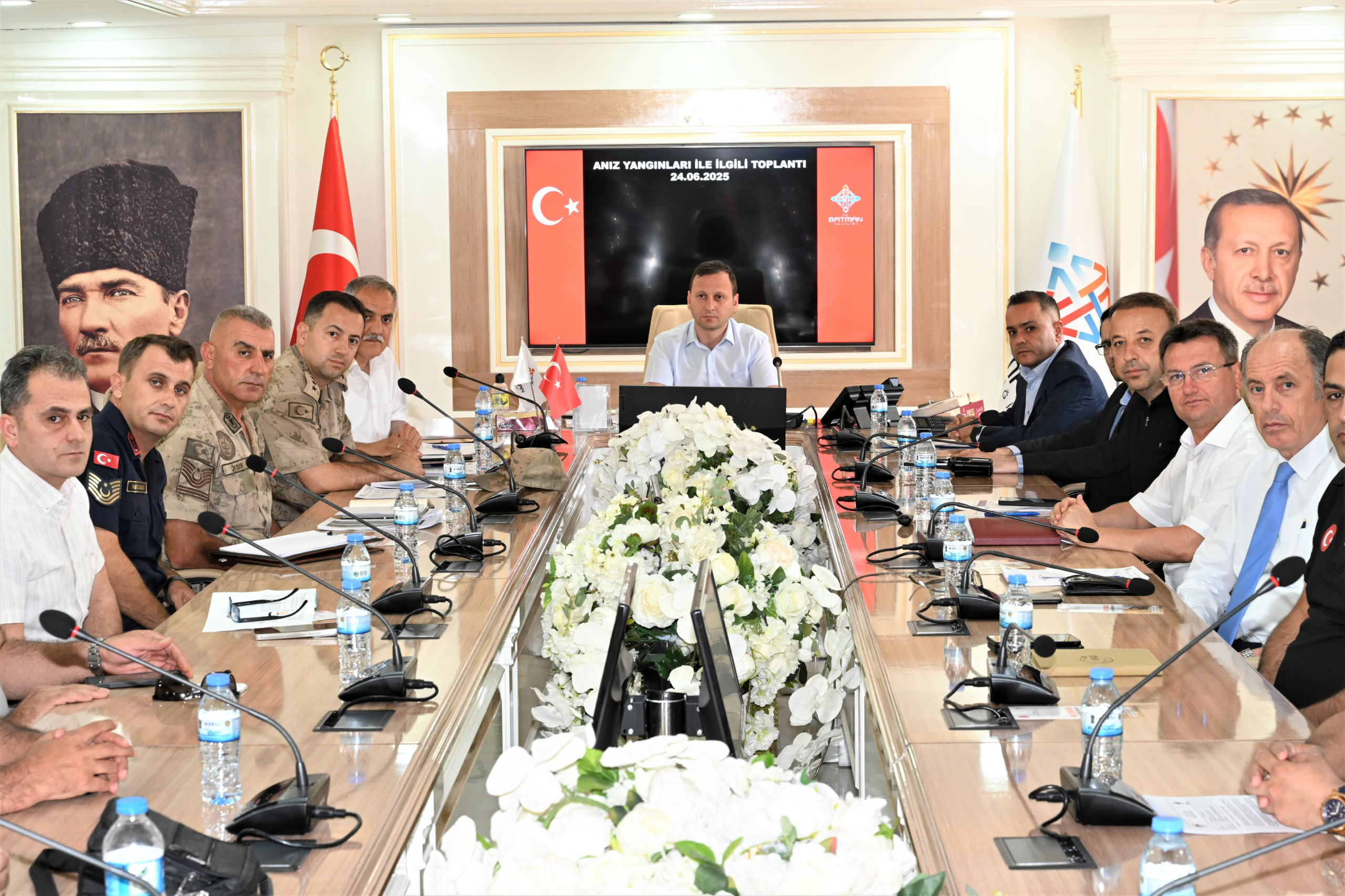 Anız Yangınlarıyla Mücadele Toplantısı Yapıldı