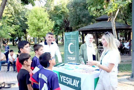 Atatürk Parkı’nda Uyuşturucuyla Mücadele Etkinliği Düzenlendi