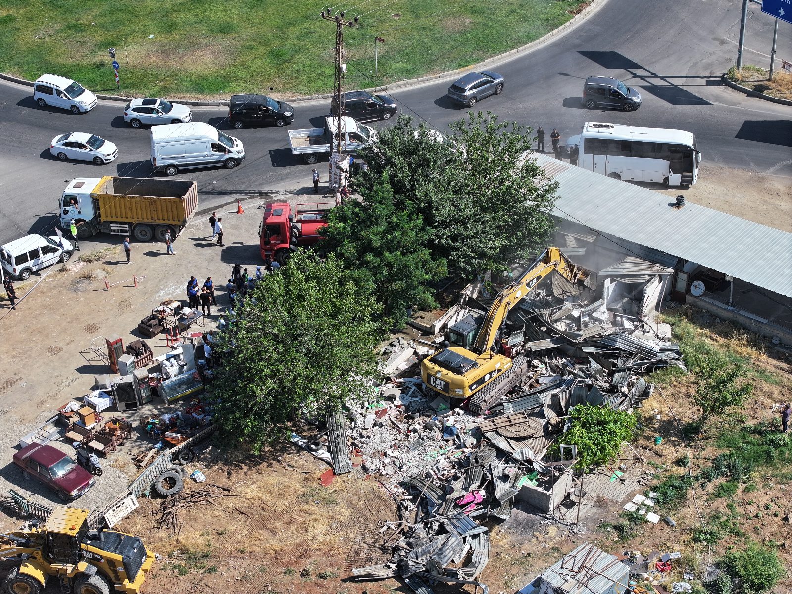 Batman Belediyesi’nden Kaçak Yapıya Müdahale