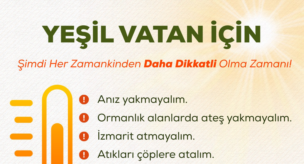 Batman Tarım İl Müdürlüğü’nden Yangın Uyarısı