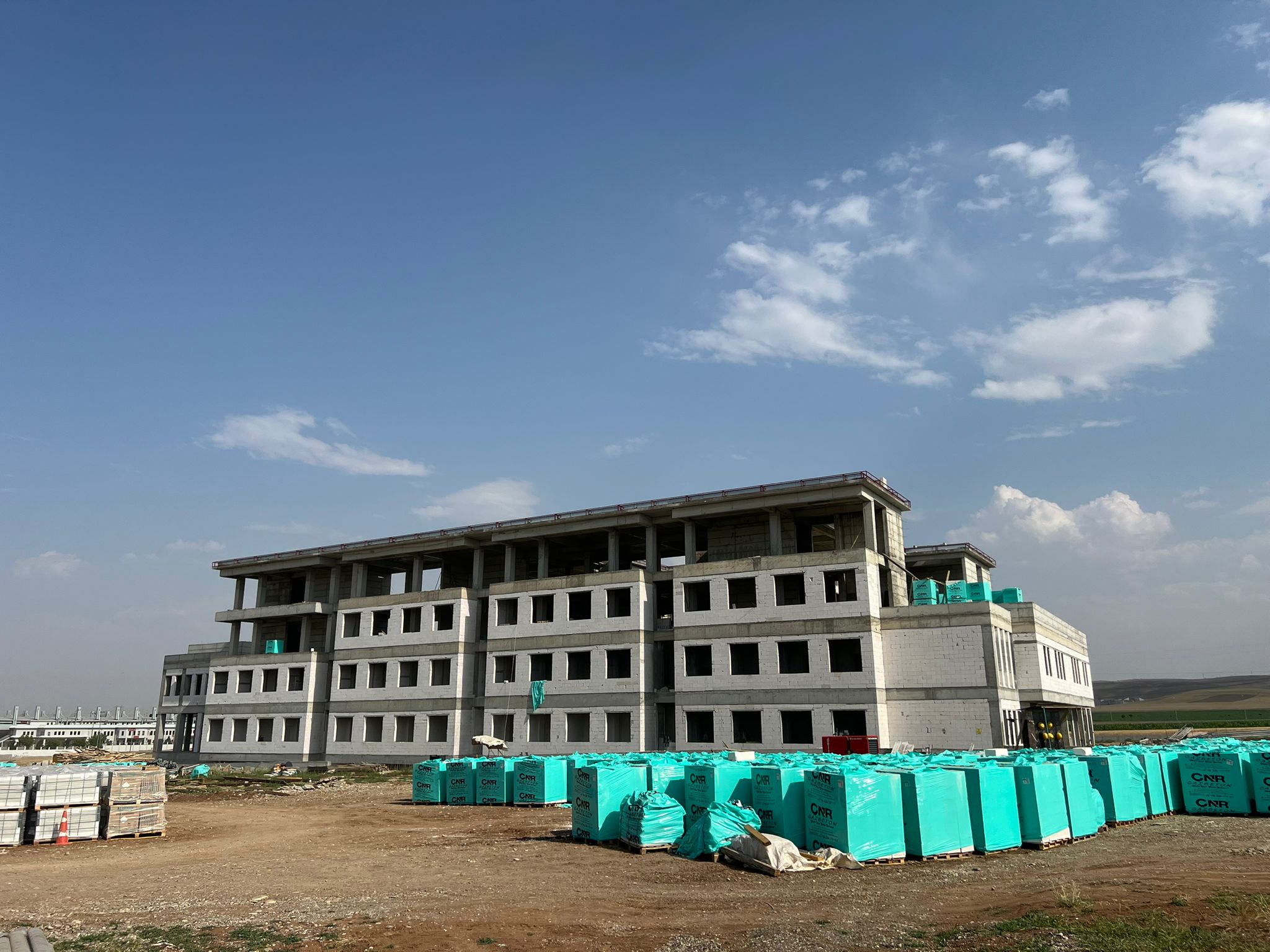 Batman Üniversitesi Diş Hastanesi’nin Silüeti Ortaya Çıktı