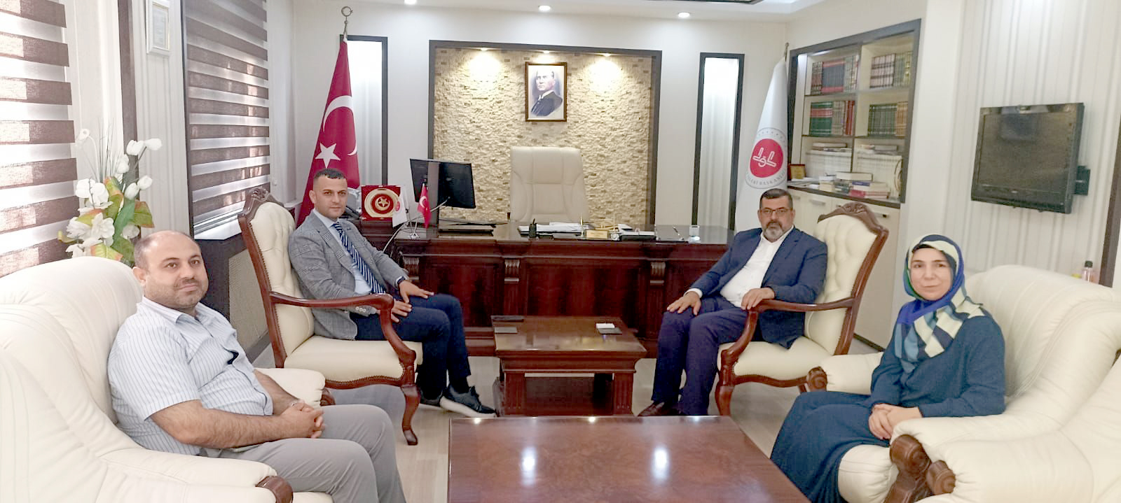 Göktaş’tan Müftü Durmuş’a Veda Ziyareti