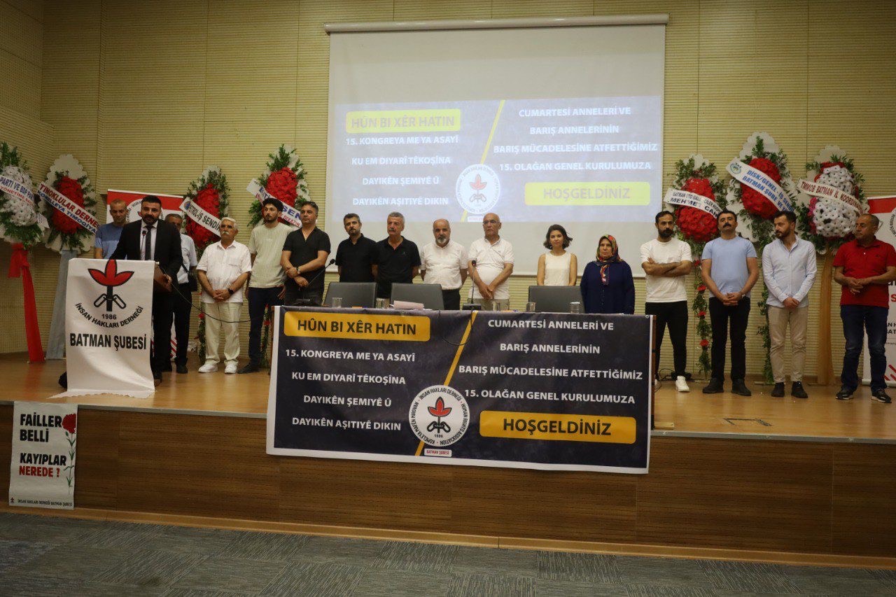 İHD 15. Genel Kurulunu Gerçekleştirdi