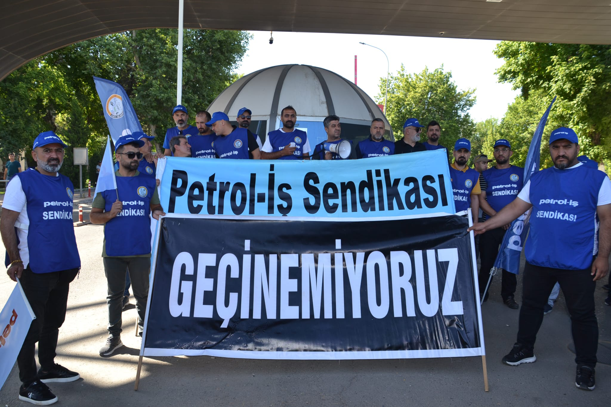 TPAO Giriş Kapısı Önünde Eylem: “Sömürü Ücretine Hayır!”