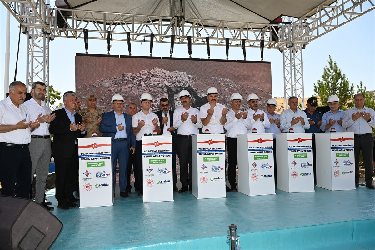 Katı Atık Depolama Tesisinin Temeli Atıldı