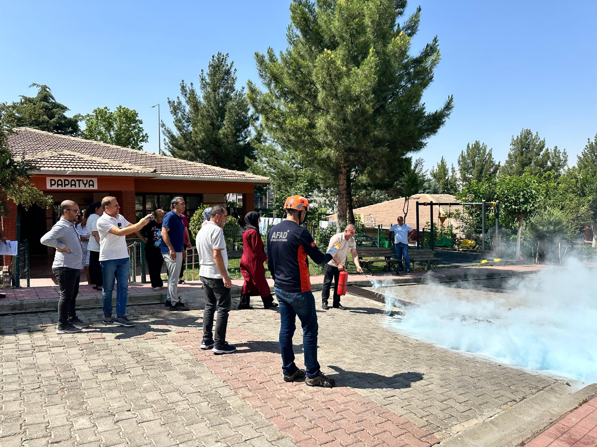 Engelsiz Yaşam Merkezi Personeline Afet ve Yangın Eğitimi