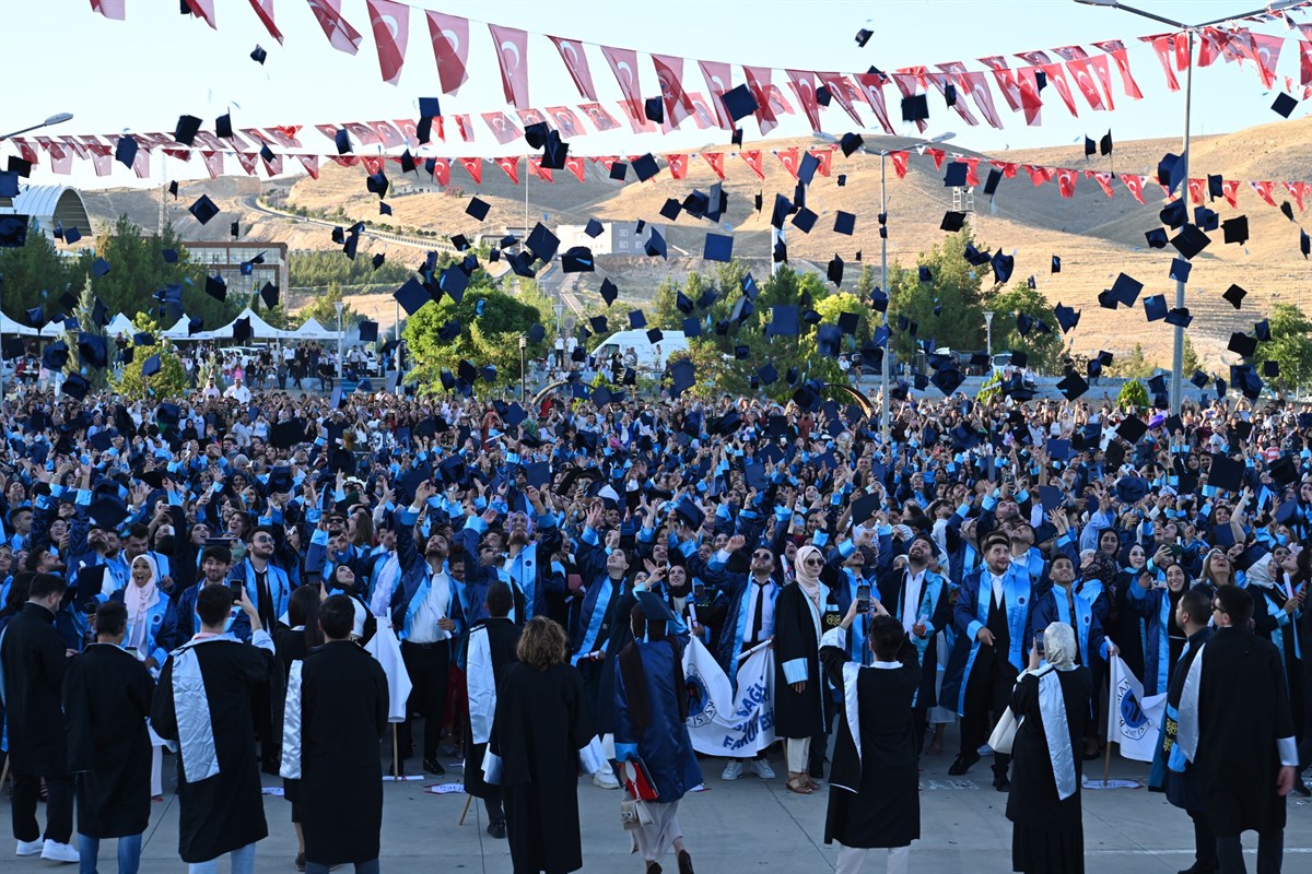 Üniversitede 2024-2025 Mezuniyet Töreni Coşkuyla Gerçekleşti