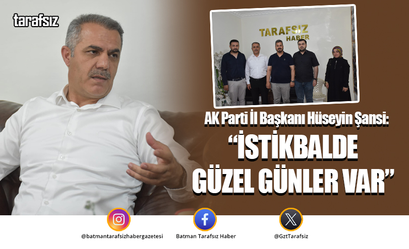 “İSTİKBALDE GÜZEL GÜNLER VAR”