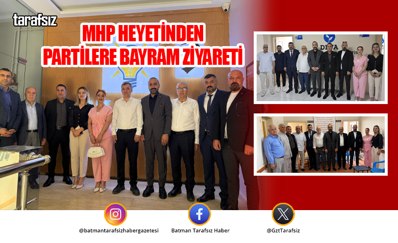 MHP Heyetinden Partilere Bayram Ziyareti