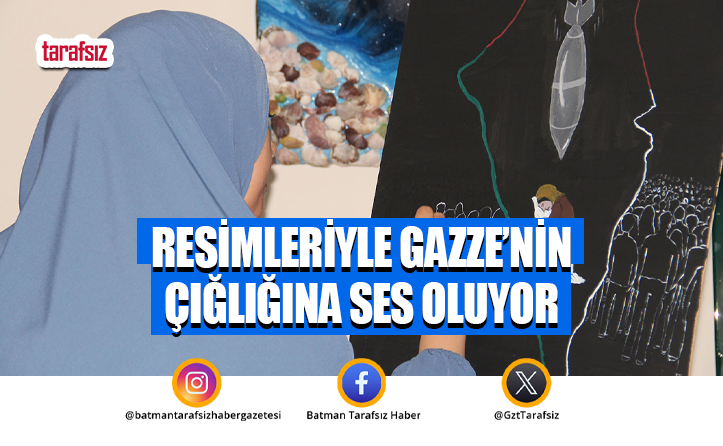 Resimleriyle Gazze’nin Çığlığına Ses Oluyor