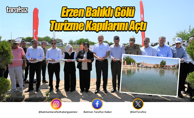Erzen Balıklı Gölü Turizme Kapılarını Açtı