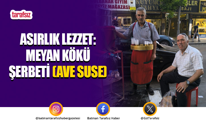 Asırlık Lezzet: Meyan Kökü Şerbeti (Ave Suse)
