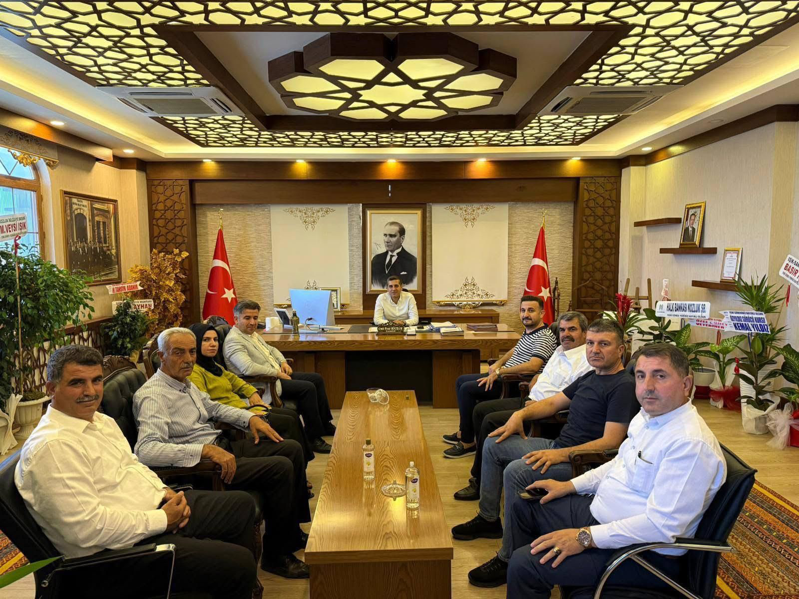 AK Parti’den Kaymakam Böçkün’e Ziyaret