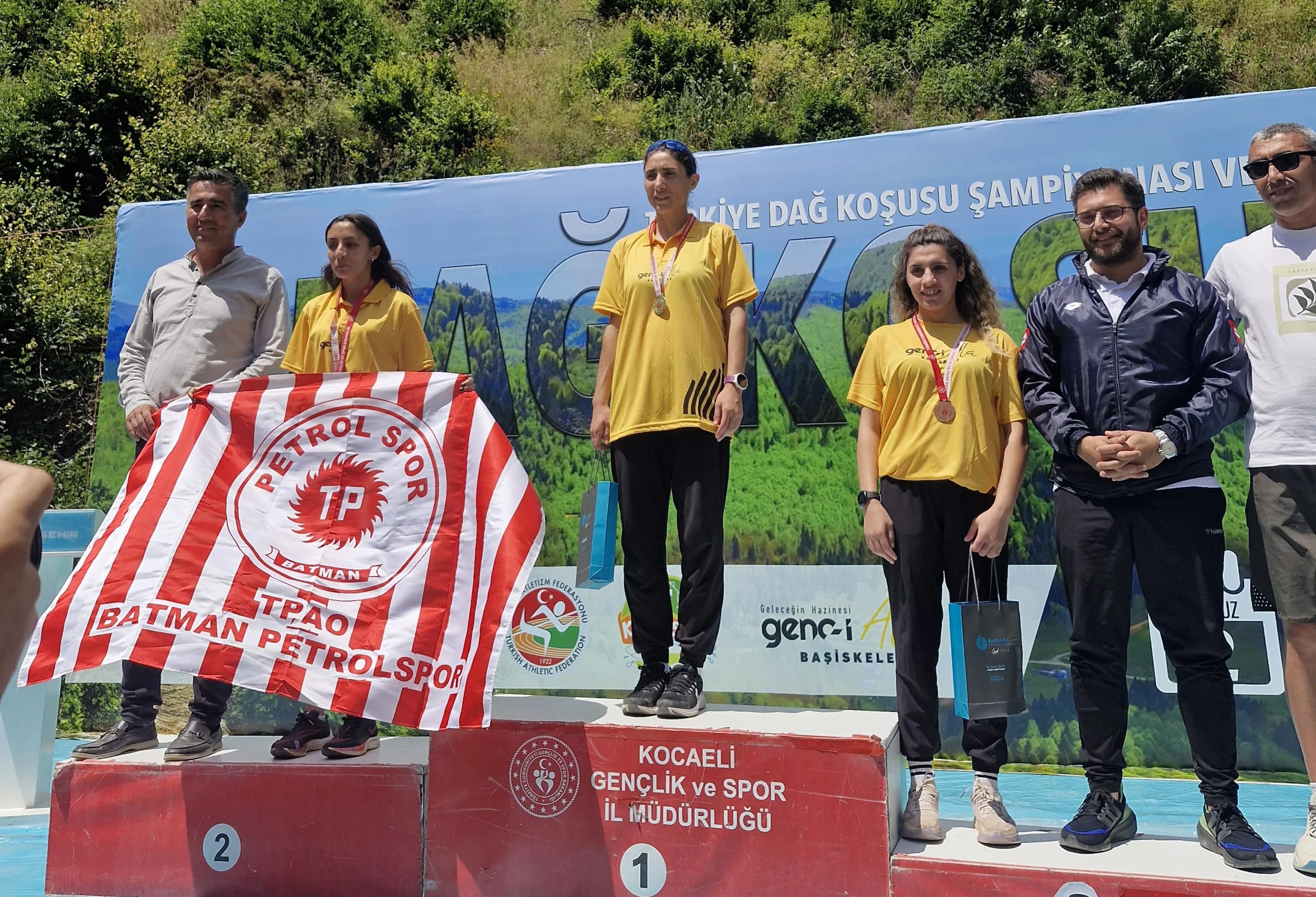 Batman Petrolspor Dağ Koşularında Zirvede