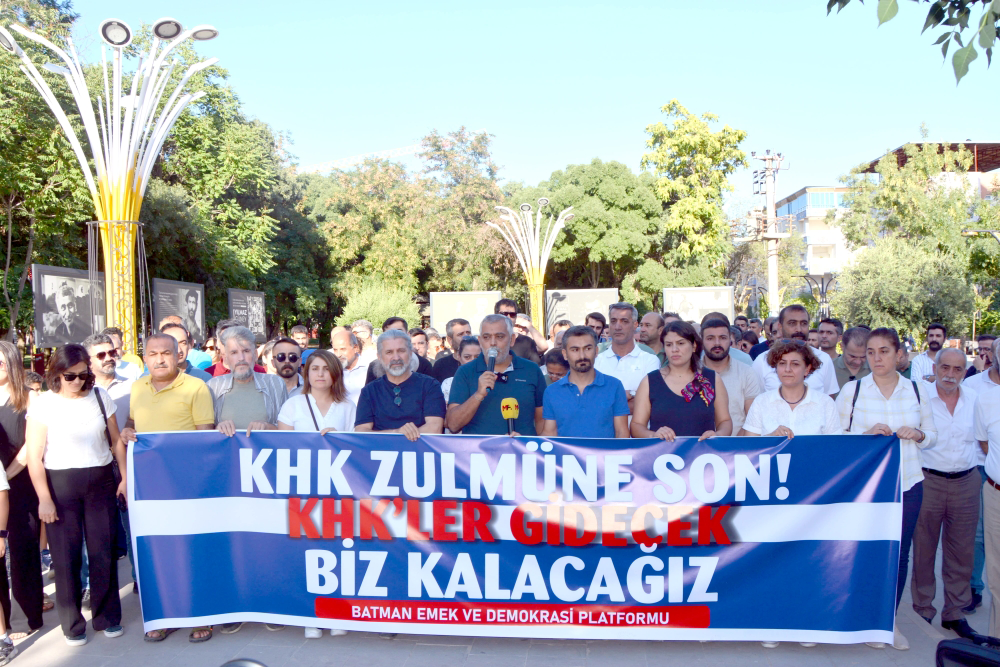 Batman’da “KESK’li İhraçlar Onurumuzdur” Açıklaması