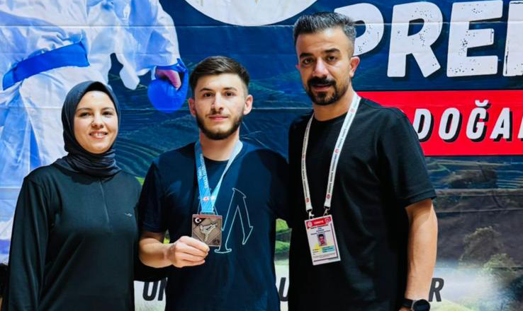 Batmanlı Karateci Yusuf Gültekin Türkiye İkincisi Oldu