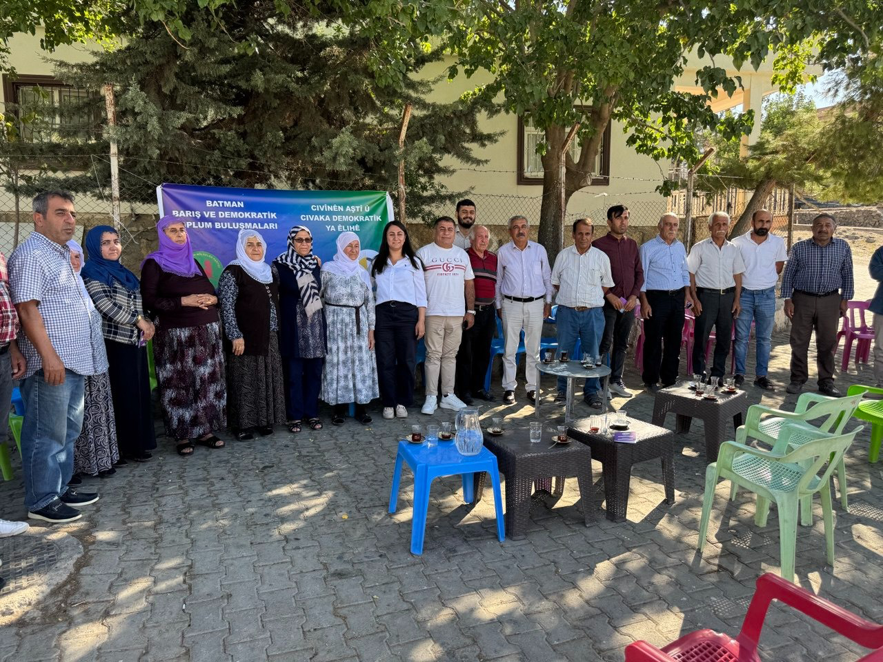 DEM Parti’nin Barış ve Demokratik Toplum Buluşmaları Devam Ediyor