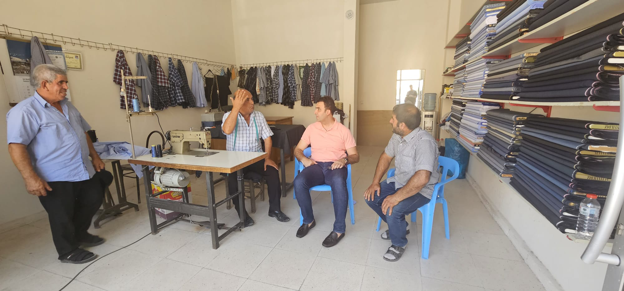 Hasankeyf Kaymakamı Esnafla Buluştu