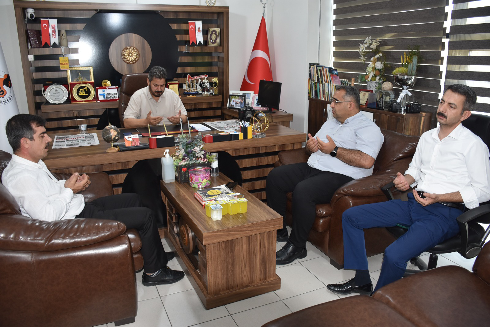 İŞKUR’dan Uyanık’a Taziye Ziyareti