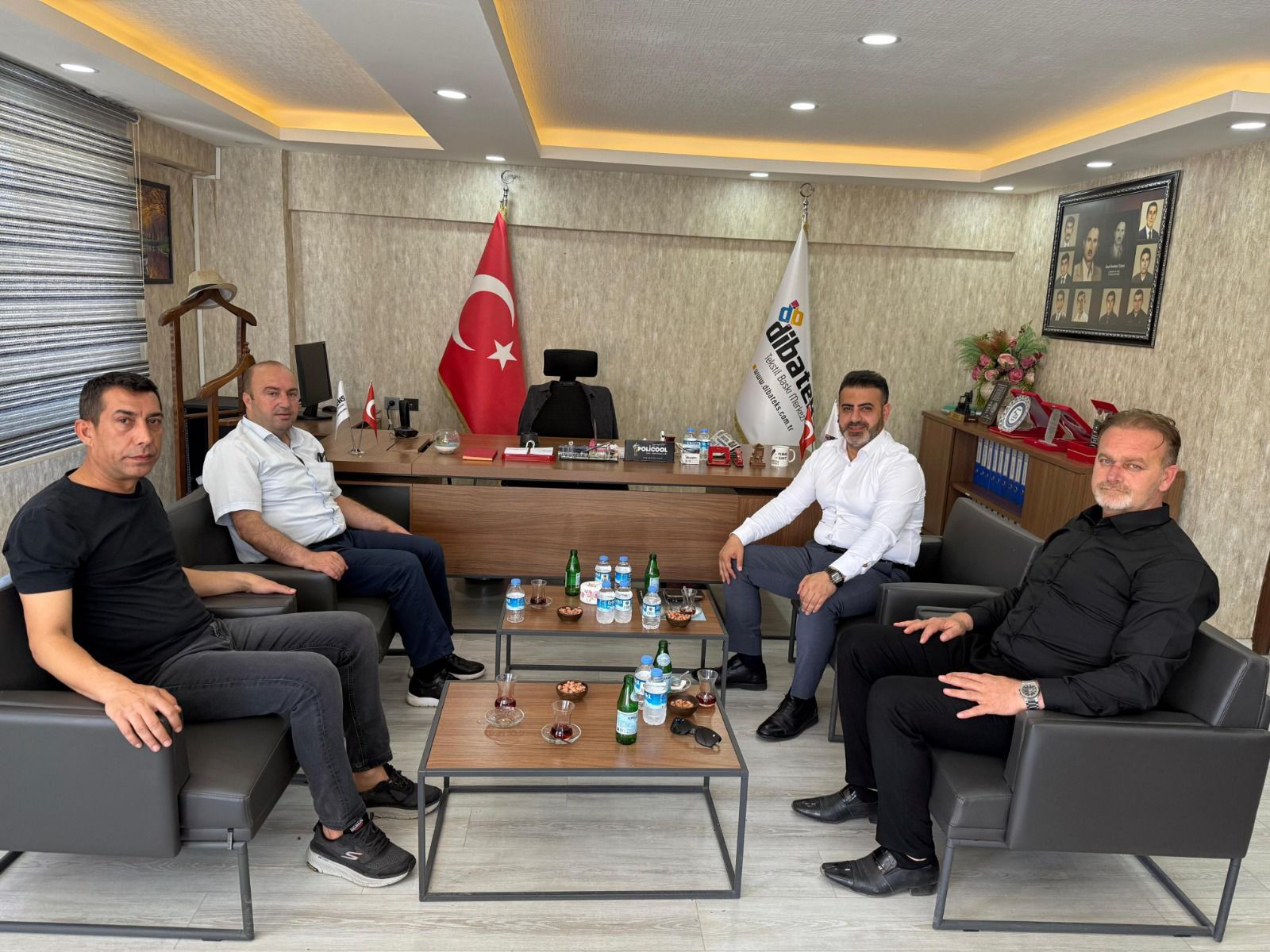 KOSGEB ve MHP’den Dibateks’e Ziyaret