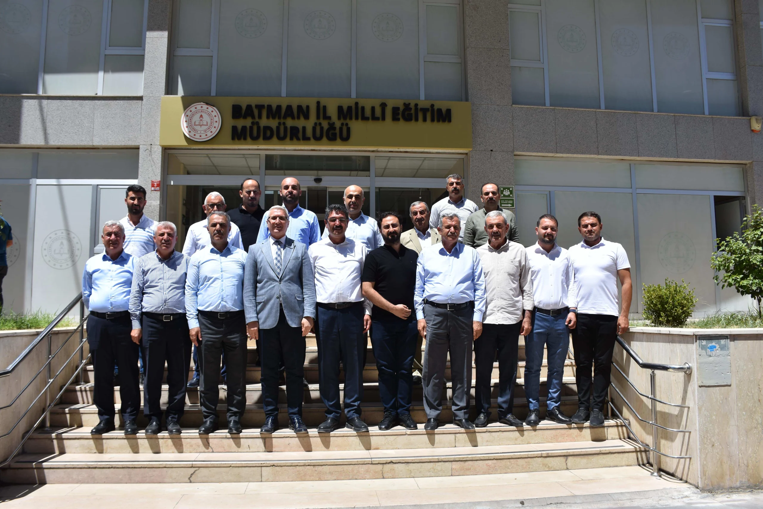 Nasıroğlu ve Belediye Başkanlarından Eğitime Destek Ziyareti