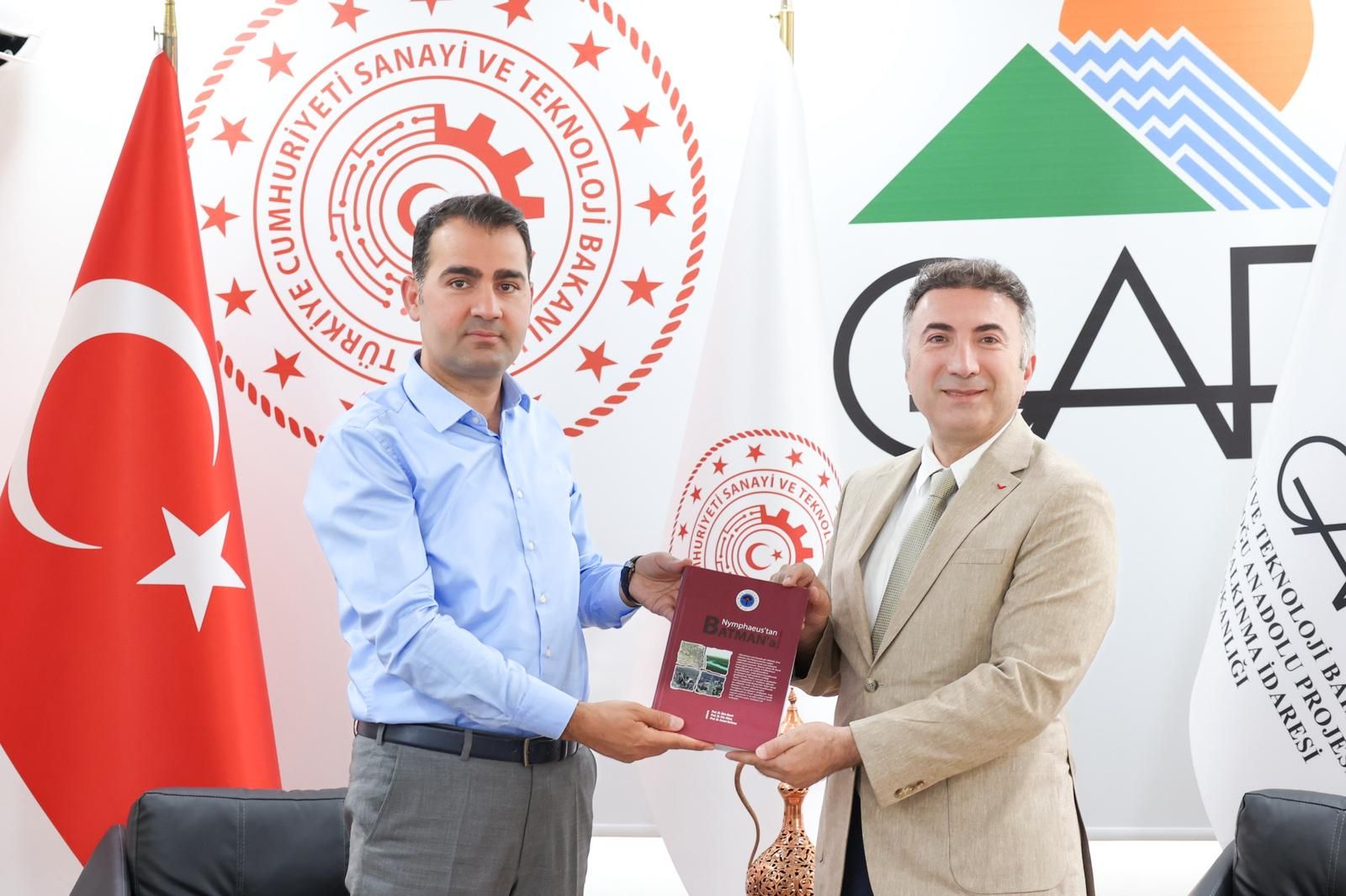 REKTÖR DEMİR’DEN GAP İDARESİ’NE ZİYARET