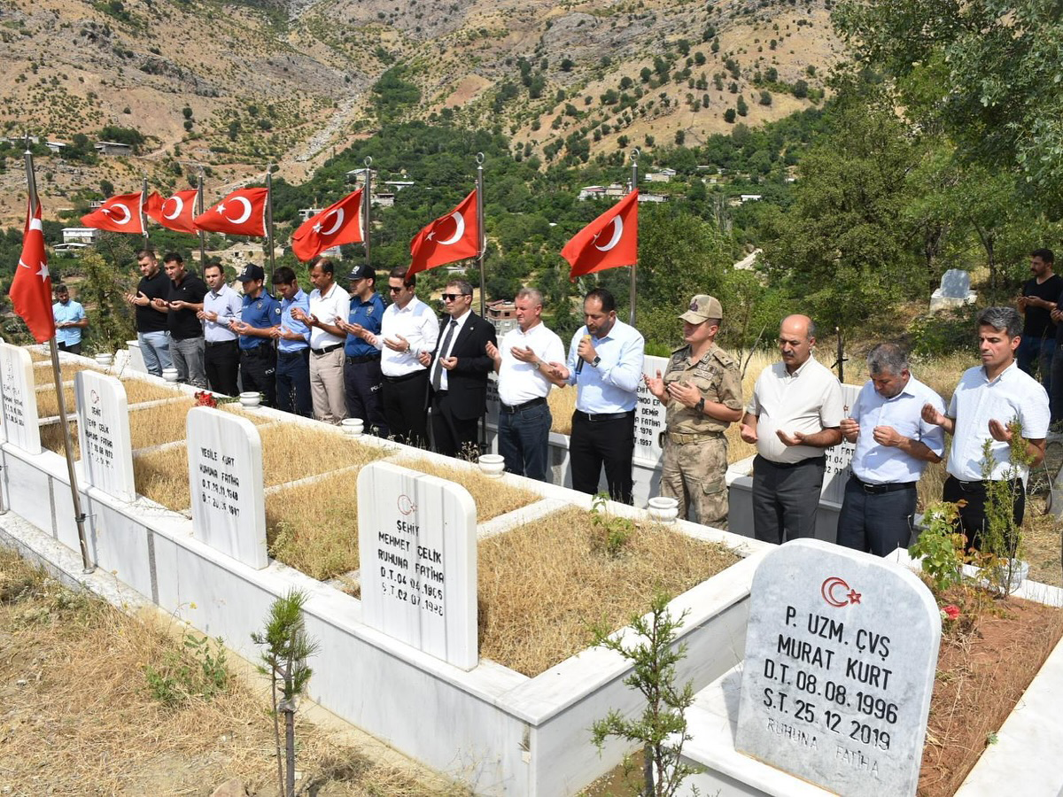 Sason’da 15 Temmuz Şehitleri Anıldı