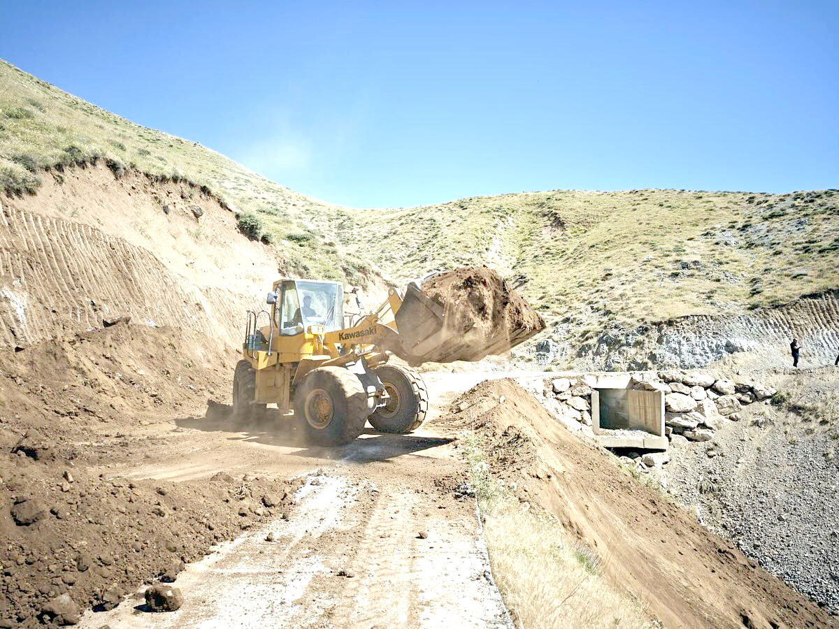 Sason’da Kırsal Yollara Konforlu Dokunuş