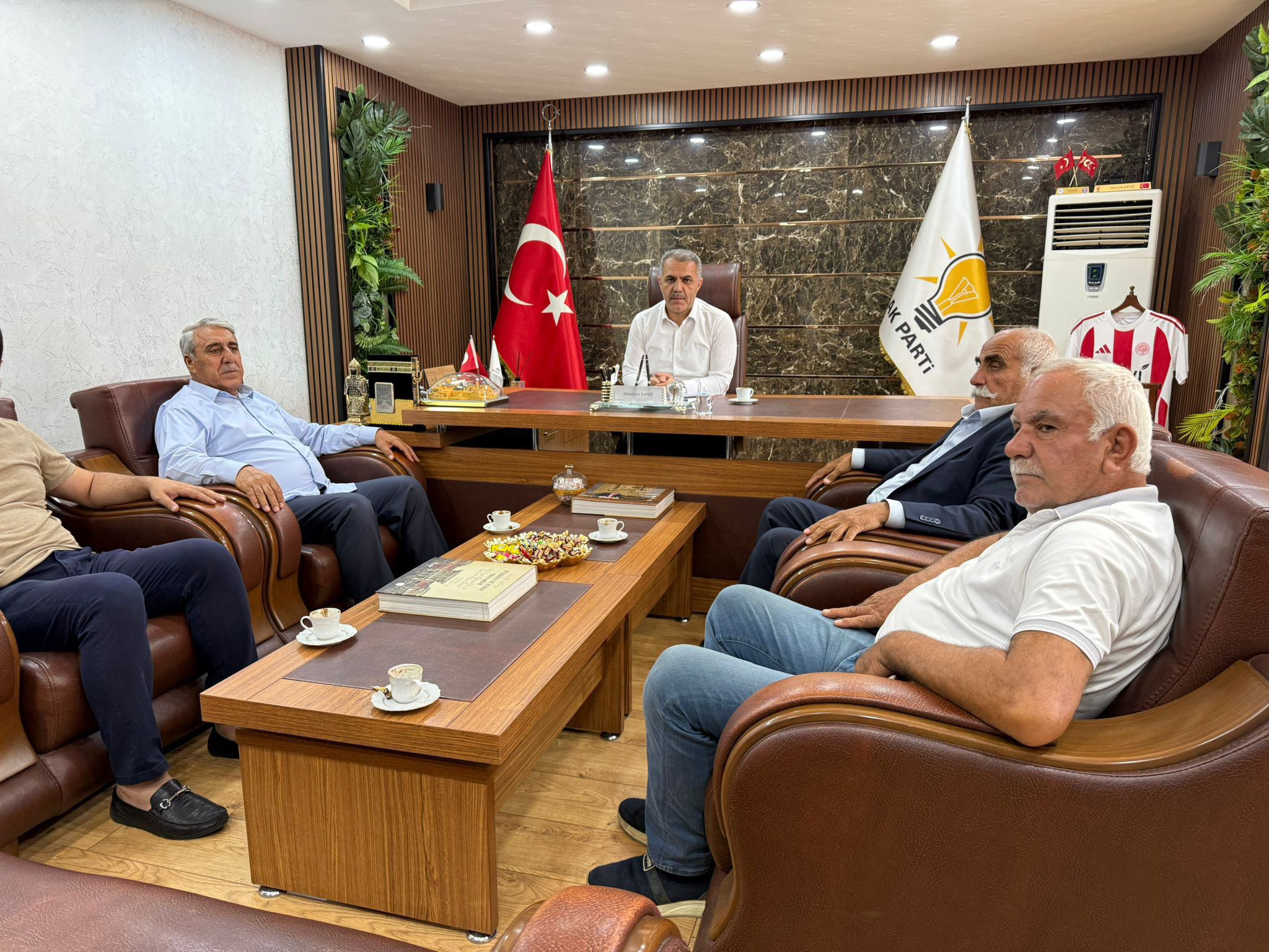 Toprak ve Ekolojik Hayatı Koruma Derneği’nden AK Parti İl Başkanlığı’na Ziyaret