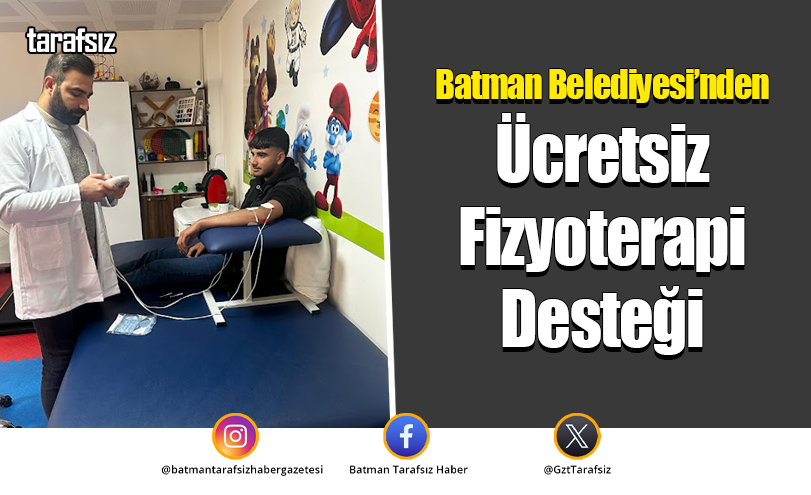 Batman Belediyesi’nden Ücretsiz Fizyoterapi Desteği