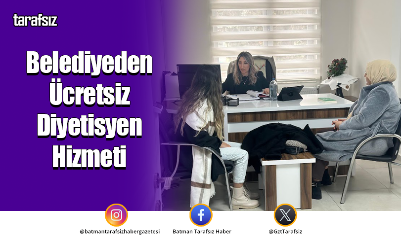 Belediyeden Ücretsiz Diyetisyen Hizmeti