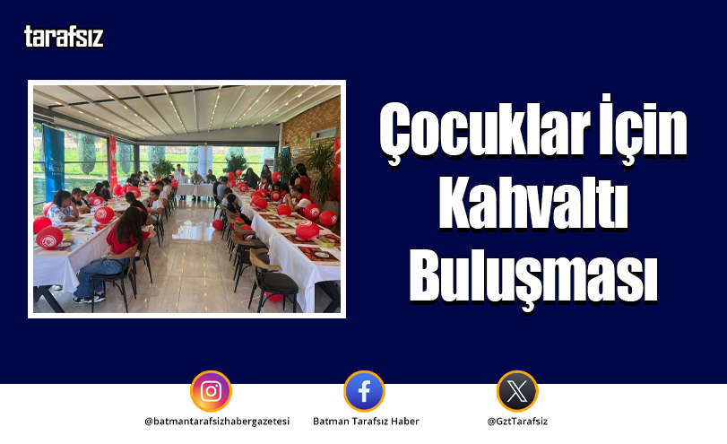 Çocuklar İçin Kahvaltı Buluşması