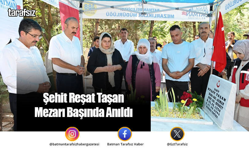 Şehit Reşat Taşan Mezarı Başında Anıldı