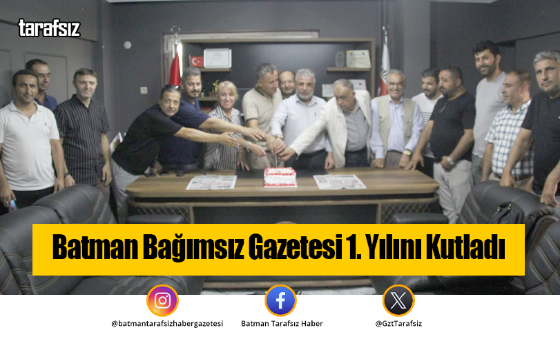 Batman Bağımsız Gazetesi 1. Yılını Kutladı