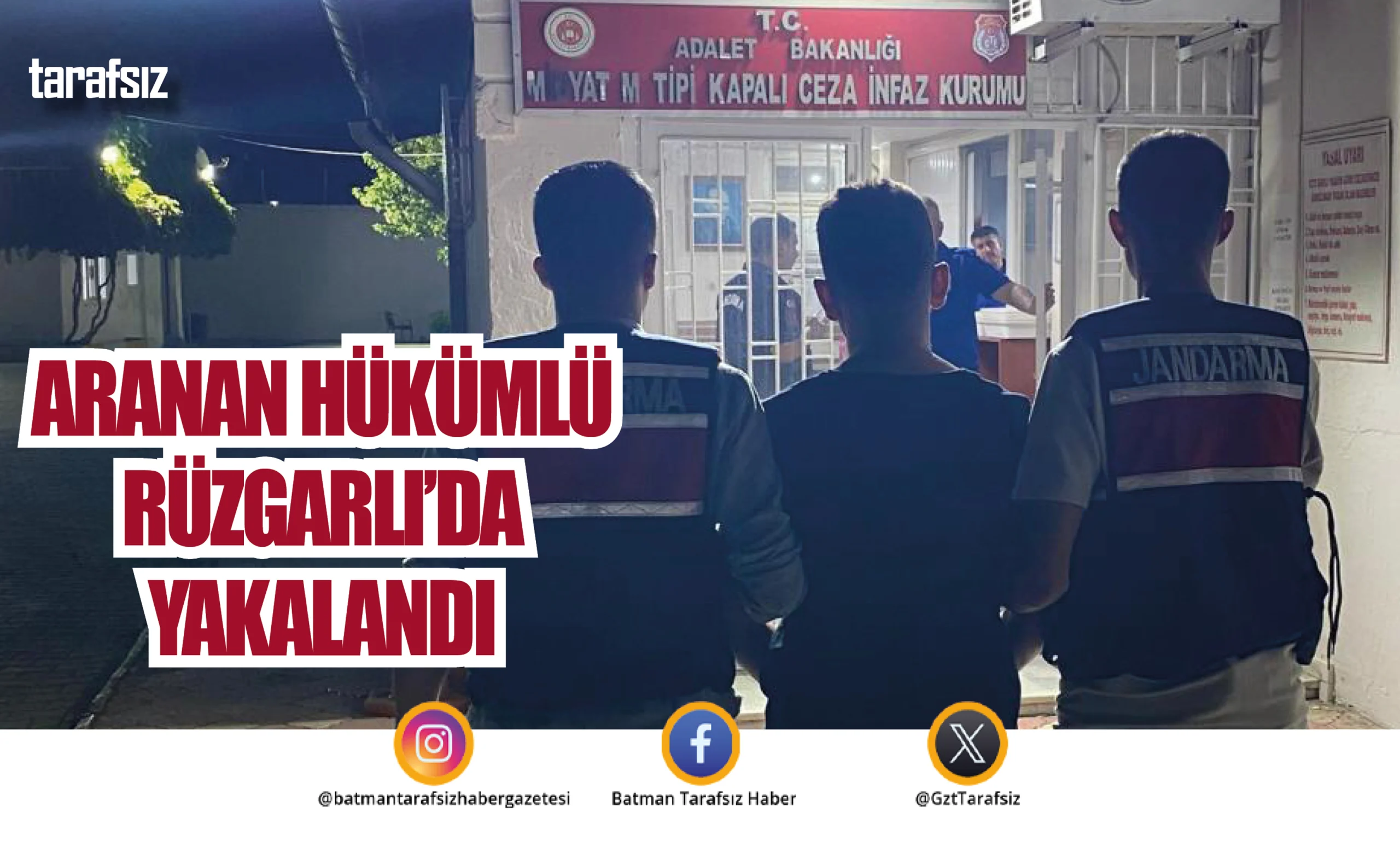 Aranan Hükümlü Rüzgarlı’da Yakalandı