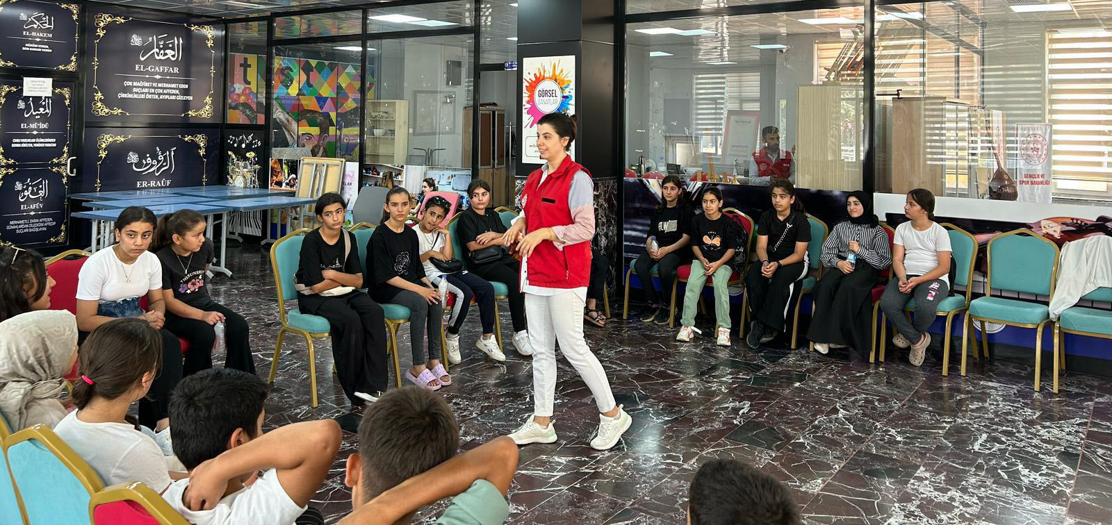 Gençlik Merkezleri Yaz Boyunca Gençlerin Uğrak Noktası Oldu