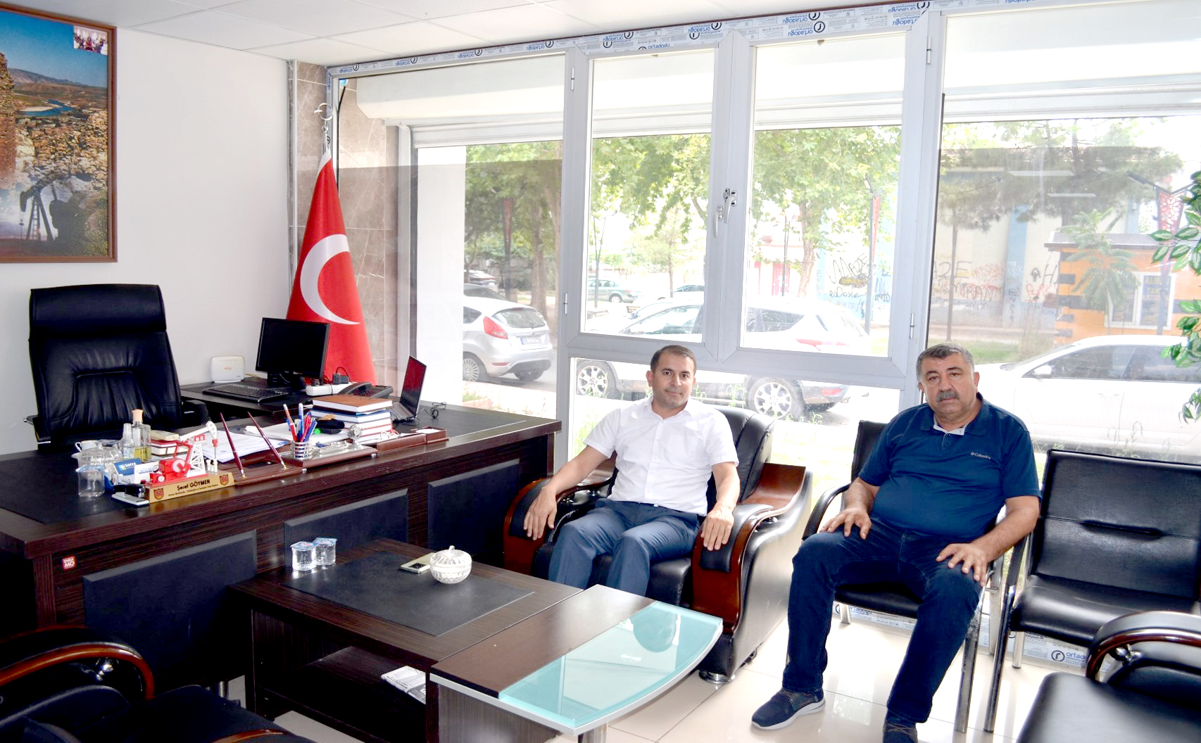 İl Müdürü Gümüş, Minibüsçüler ve Otobüsçüler Odası’nı Ziyaret Etti