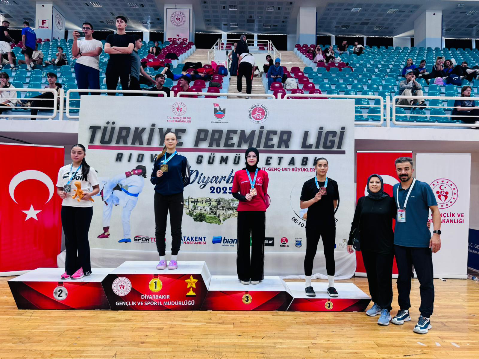 Karate Türkiye Şampiyonasından Dereceler Geldi