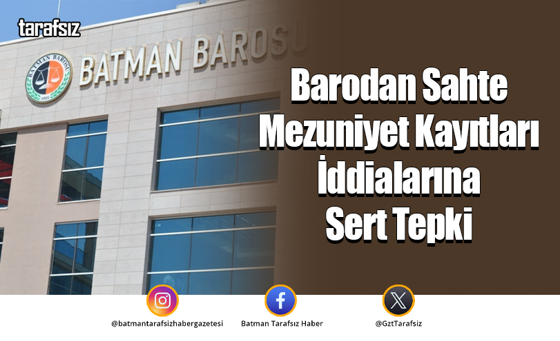 Barodan Sahte Mezuniyet Kayıtları İddialarına Sert Tepki