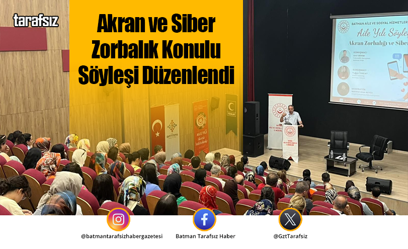 Akran ve Siber Zorbalık Konulu Söyleşi Düzenlendi