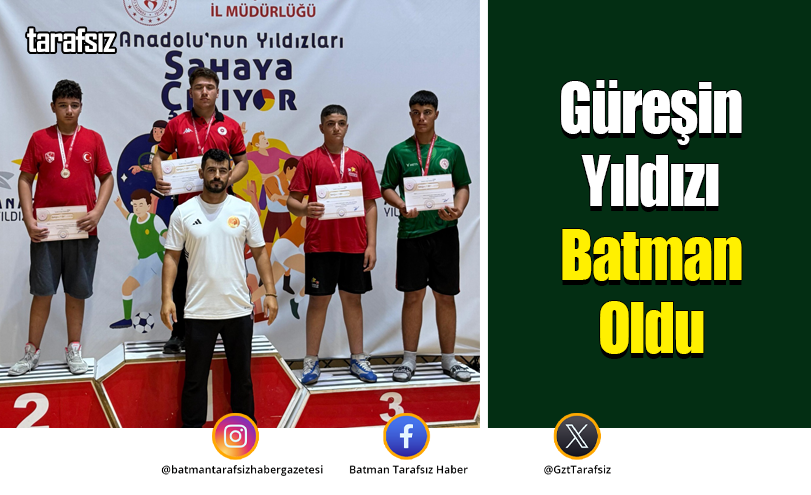 Güreşin Yıldızı Batman Oldu