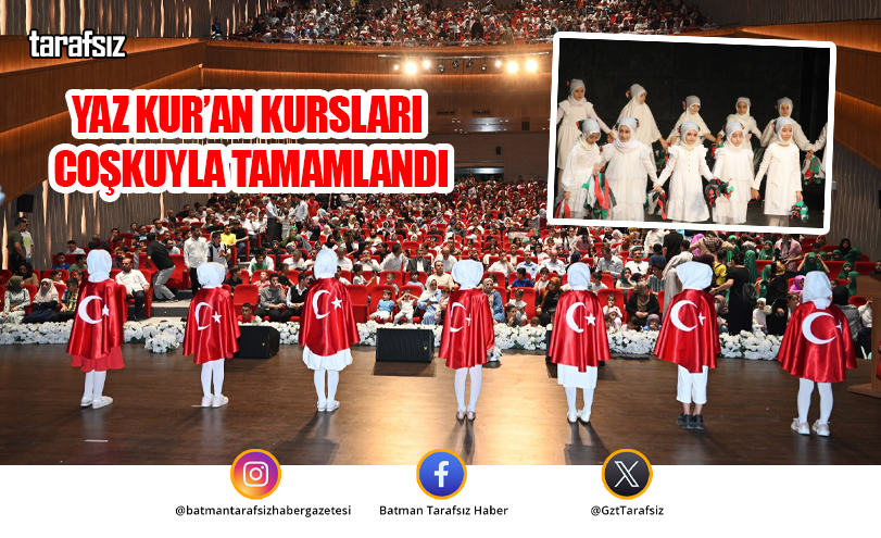 Yaz Kur’an Kursları coşkuyla tamamlandı
