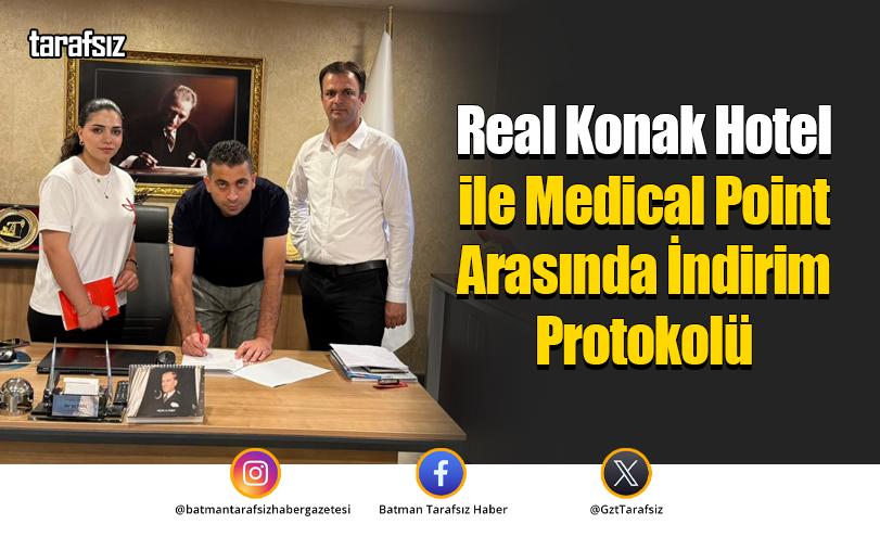 Real Konak Hotel ile Medical Point Arasında İndirim Protokolü