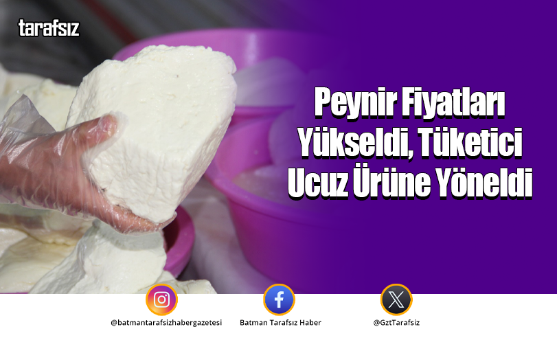 Peynir Fiyatları Yükseldi, Tüketici Ucuz Ürüne Yöneldi