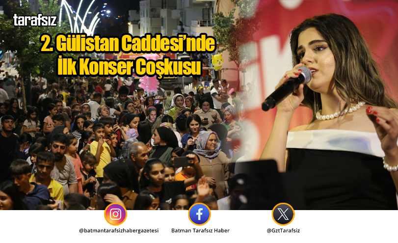 2. Gülistan Caddesi’nde İlk Konser Coşkusu