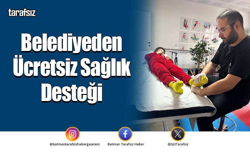 Belediyeden Ücretsiz Sağlık Desteği