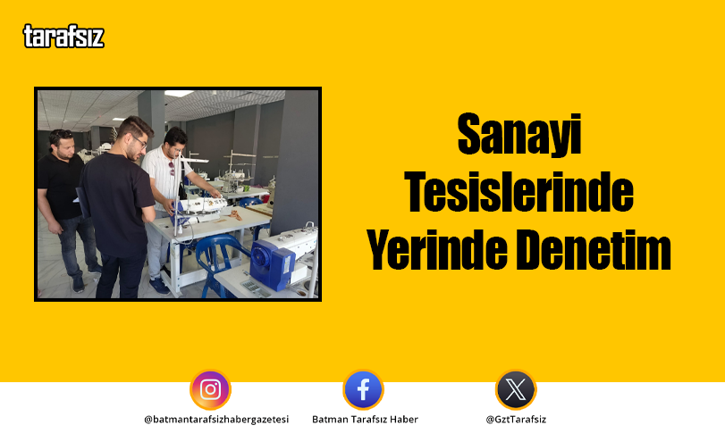 Sanayi Tesislerinde Yerinde Denetim