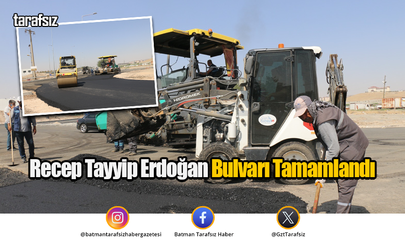 Recep Tayyip Erdoğan Bulvarı Tamamlandı